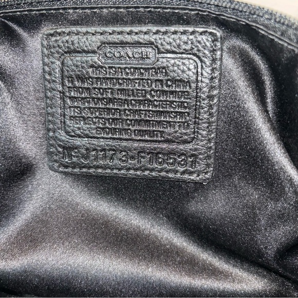 Coach Penelope Pebble Leather Carryall  Shoulder Bag F16531 - Picture 9 of 14